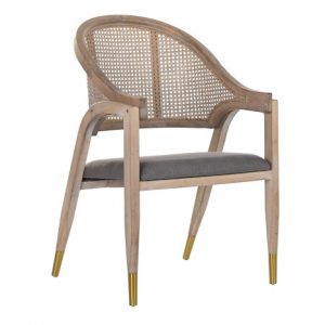 Chair Spruce Polyester Dark Gray
