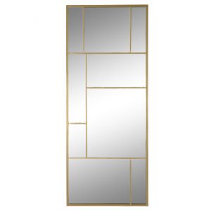 Mirror Glass Window Golden