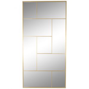 Mirror Iron Window Golden