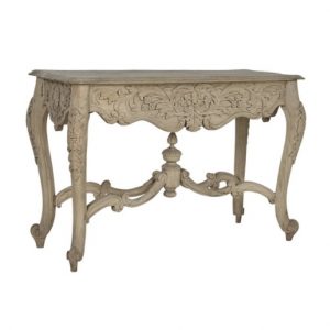 Console Table Mango Wood Carved