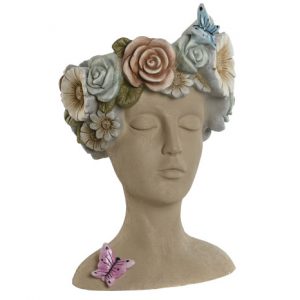 Pot Stand Magnesia Floral Girl