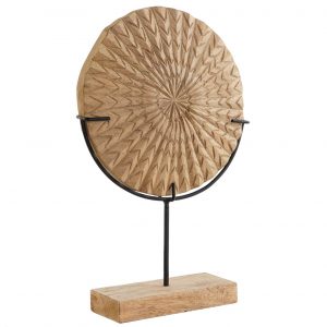 Decoration Mango Iron Rose Natural Brown