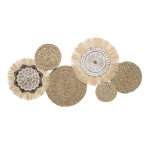 Wall Deco Metal Natural