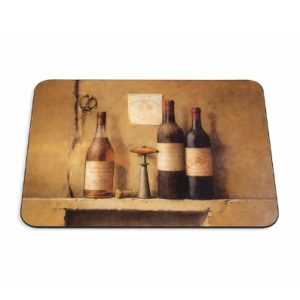 Vintage Wine Cork Back Placemat Assorted