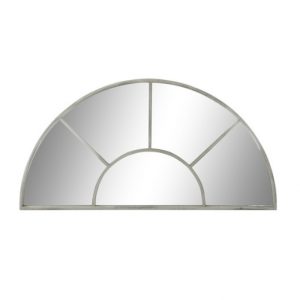 Mirror Metal Window Aged Grey