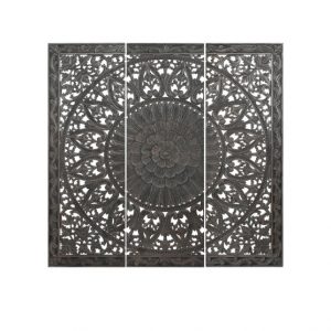 Wall Deco Set 3pcs Mandala Decape