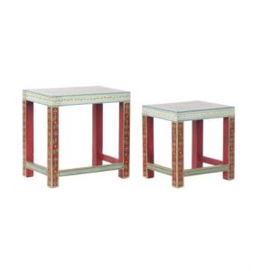 Table Set 2pcs Mango Acrylic