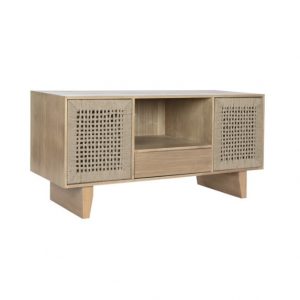 TV Cabinet Pine Jute Natural
