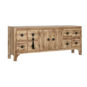 TV Cabinet Spruce MDF Oriental  Natural