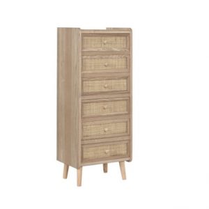 Rattan Chifonier Paulownia Natural