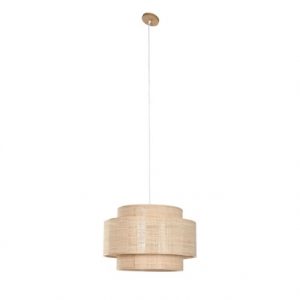 Ceiling Lamp Bamboo Natural Brown