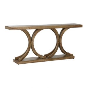 Console Table Mango Circle Natural