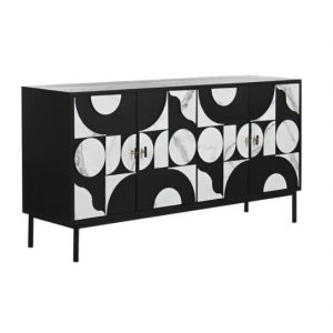 Buffet Spruce Metal Simil Marmol