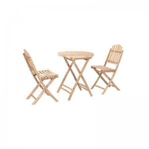 Table Set 3 Bamboo Folding