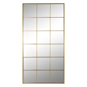 Mirror Iron Window Gold