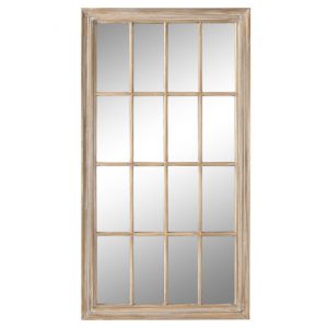 Mirror Paulownia Glass Window Decape