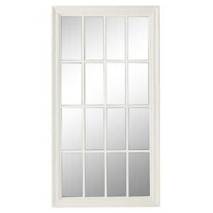 Mirror Paulownia Glass Window White