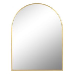 Mirror Iron Glass Window Gold