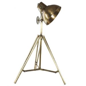 Floor Lamp Metal Golden