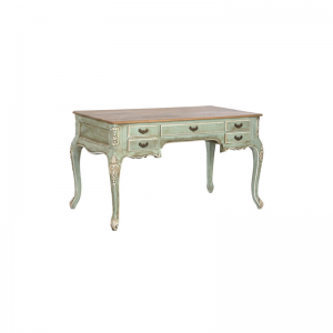 Desk Solid Wood Decape Green
