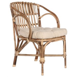 Chair Rattan Bamboo Natural