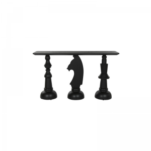 Console Table Spruce Chess Black