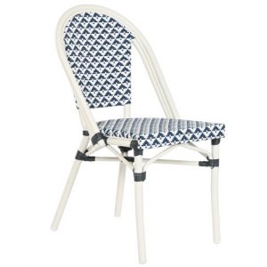 Chair Aluminium Textiline Blue