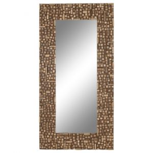 Mirror Mango Glass Brown