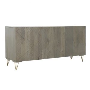 Buffet Mango Metal Grey