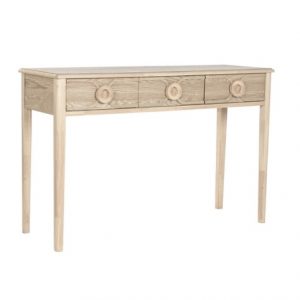 Console Table Spruce MDF Natural