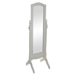 Mirror Wood Dressing Room Natural White