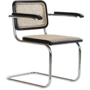 Chair ELM Rattan Rack Black