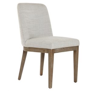 Chair Ash Polyester Decape White