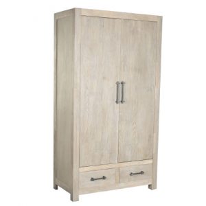 Closet Madera De Hevea Natural