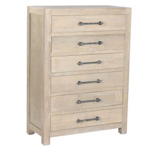 Chifonier Madera De Hevea Natural