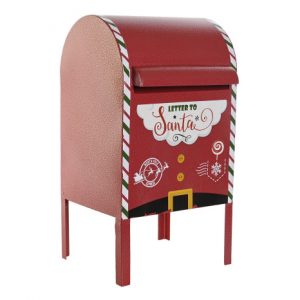 Mailbox Metal Red