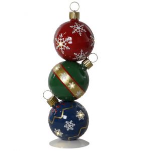 Figure LED Metal Balls Multicolored
