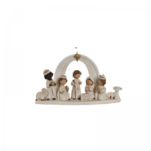 Nativity Resin White