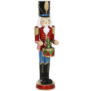 Nutcracker LED Resin Musical Movement