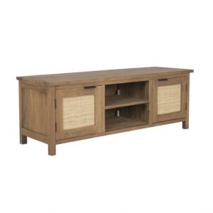 TV Cabinet Teak Rattan