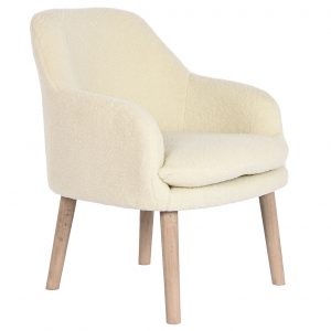 Armchair Lamb Wool Hevea