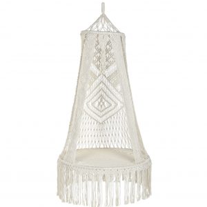 Macramé Cotton Hanging Chair