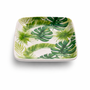 Tropical Leaf Ceramic Small Tray