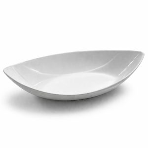 White Contemporary Porcelain Bowl