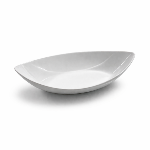 White Contemporary Porcelain Bowl