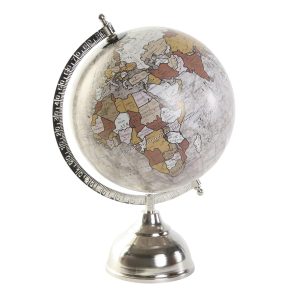 Silver Globe Aluminium 20 cm Diameter