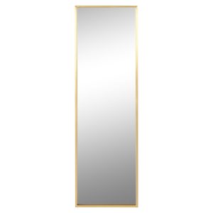 Golden Iron & Glass Mirror