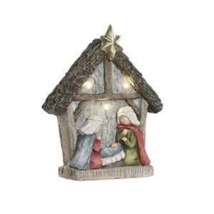 LED Nativity Magnesia Figurine