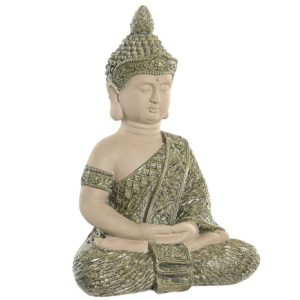 Magnesia & Fiberglass Buddha Figure