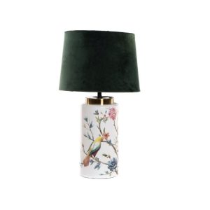 COMING SOON- Table Lamp Metal Polyester Bird